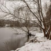 tombe la neige dans le chtnord
