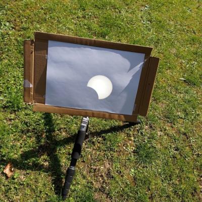 L éclipse partiel de mars 2025